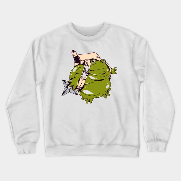 Conky Toad Sage Crewneck Sweatshirt by politerotica